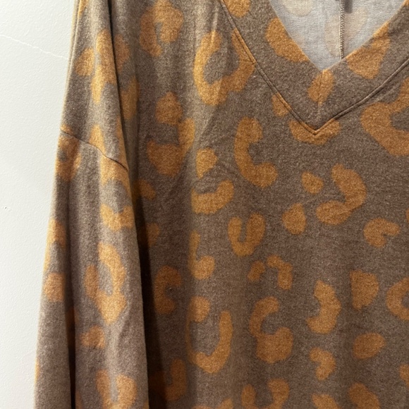 Cheetah Print Sweater - Picture 3 of 3
